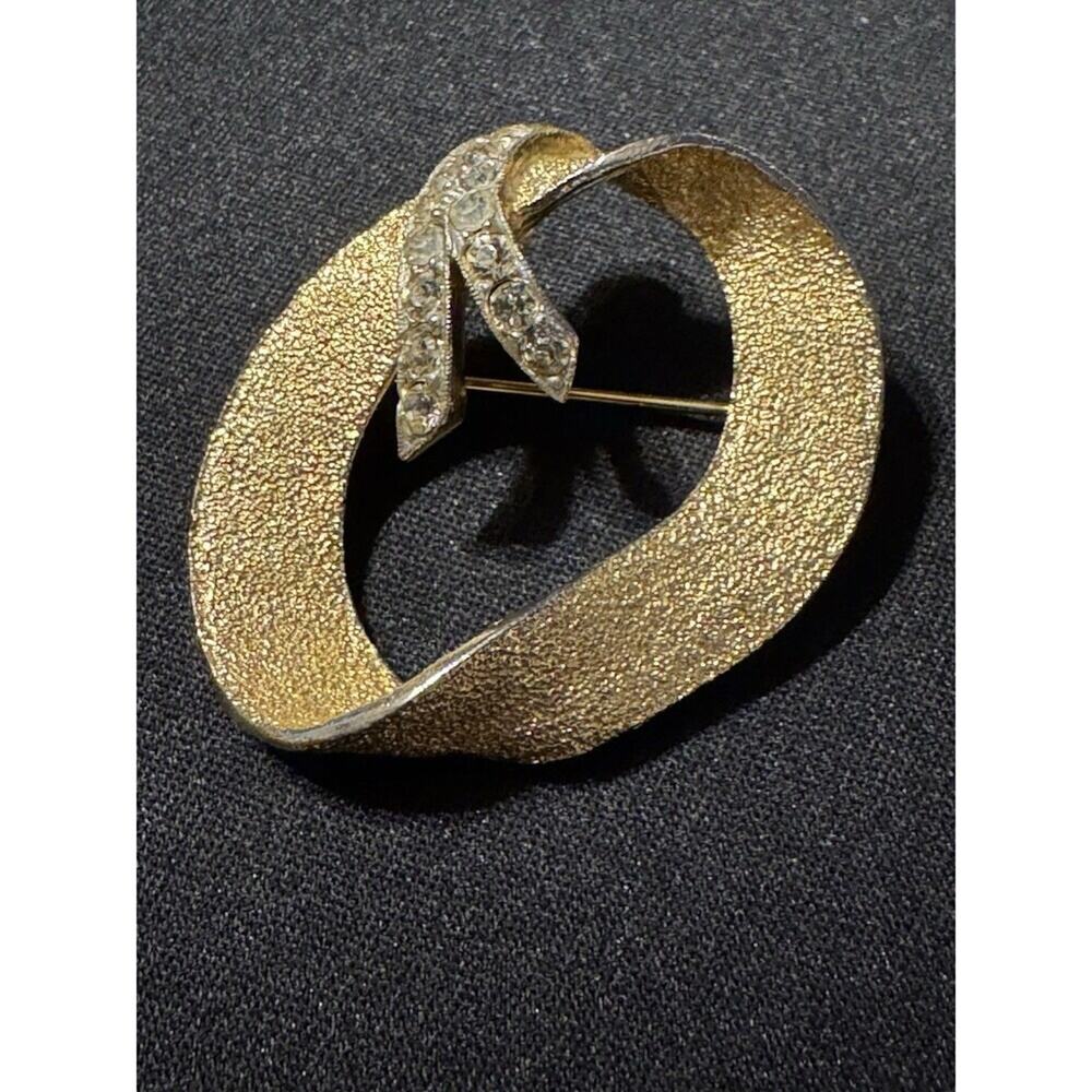 BSK Gold Tone Brooch